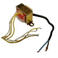 Transformator 2x12VAC, 24VAC 3W secundair 4-draden Easyfield EML-1917VT 0408 (scrap/e-waste)