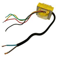 Transformator 4.25VAC, 7VAC, 12VAC 3W secundair 4-draden SIL35T20000044 3203 (scrap/e-waste)
