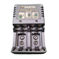 Adapter Oplader 1-4 AA, AAA, 2x9V Ni-Cd/Ni-MH Varta 57 039