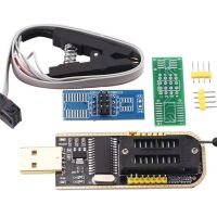 USB SPI Flash Reader Writer for 24CXX 25CXX 93CXX chips met CH341A/B chip met 8-pin verloop en clip