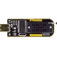 USB SPI Flash Reader Writer for 24CXX 25CXX 93CXX chips met CH341A/B chip met 8-pin verloop en clip - Afbeelding 6
