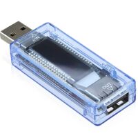 USB voltage and current tester 4-20V 0-3A KWS-V20 USB-A male to USB-A female - Afbeelding 4