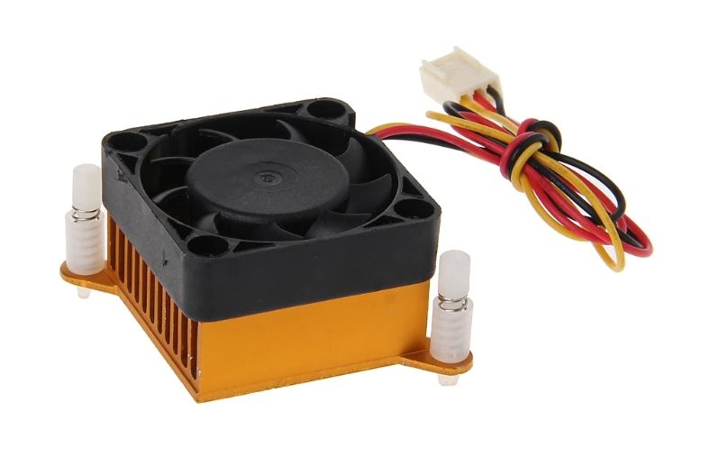 Heatsink 40x40 aluminium met ventilator 12VDC 0