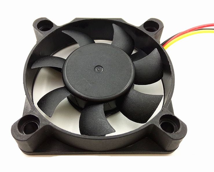 Ventilator 50x50x10mm 12VDC 3-pins