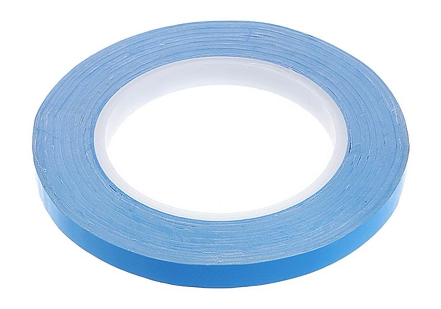 Hittegeleidende dubbelzijdige tape 10mm x 0.2mm x 25M