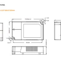 LED paneel driver NO-DIM 40W 30-42V 950mA Constant Current AGT-I786A-0950 - Afbeelding 4