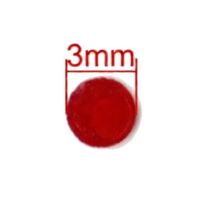 Vochtdetectie indicatie sticker wit wordt rood 3mm (per 64 stuks) - Afbeelding 5