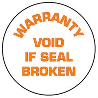 Garantiezegels / Vochtdetectie