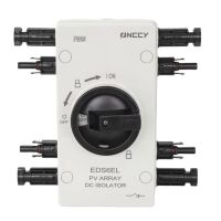 PV schakelaar DC Isolator 1500V 40A 2-kanalen MC4 connector NCCY EDS6EL-40-4R 4M4C