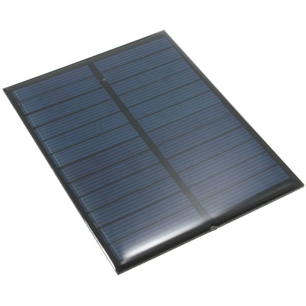 Zonnepaneel 6V 1.1W 0.18A Monocrystalline